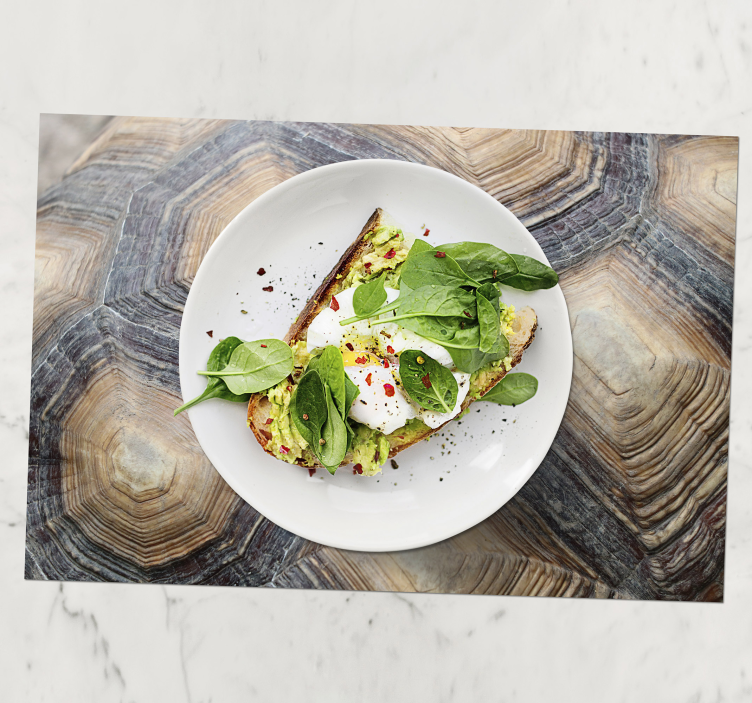 Skilpadde skall skilpadde spisebrikker - Tenstickers