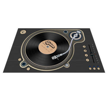 Vinyl plate navn vinyl spisebrikker - Tenstickers