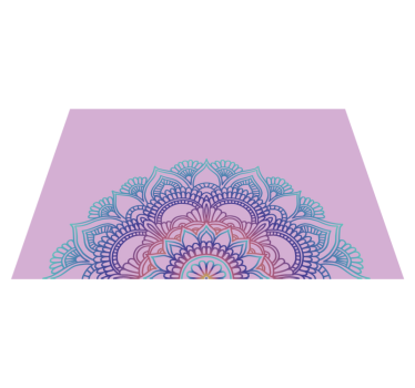 Halv mandala spisebrikker - Tenstickers