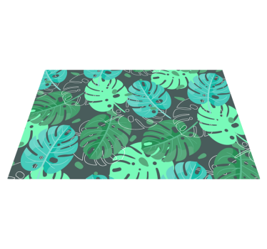 Monstera deliciosa originale vinylplattespisebrikker - Tenstickers