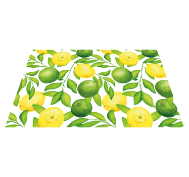 Spisebrikke original frisk sitrusmønster - Tenstickers