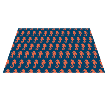 Spisebrikke original sjøhestmønster - Tenstickers