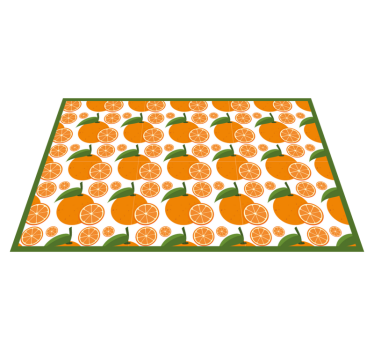 Spisebrikke original sitrusbåter arrangement - Tenstickers