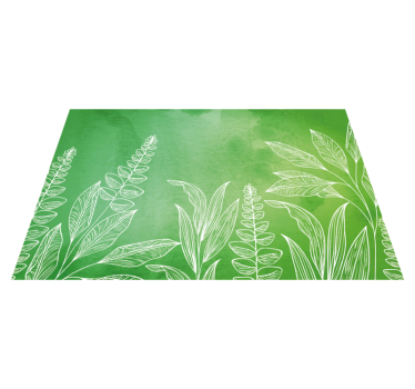 Original grønn farge med leafes originale vinylplattformer - Tenstickers