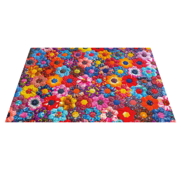 Blomsterplate originale vinylplattformer - Tenstickers