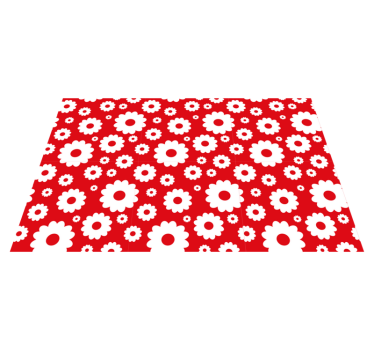 Spisebrikke original botanisk trykk arrangert - Tenstickers