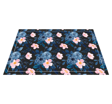 Spisebrikke original botanisk tekstur - Tenstickers