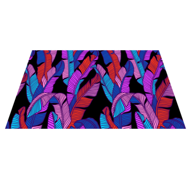 Fargerike blader originale spisebrikke - Tenstickers