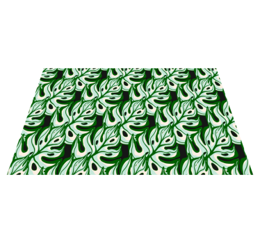 Spisebrikke original frodig bladmotiv - Tenstickers
