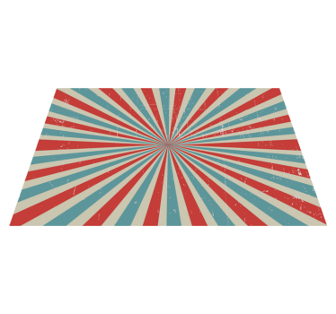 Spisebrikke original med dristig spiral mønster - Tenstickers