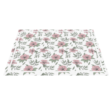 Spisebrikke original blomsterkomposisjon - Tenstickers