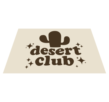 Spisebrikke original cactus club design - Tenstickers