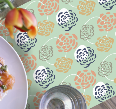 Spisebrikke original botanisk trykk kunst - Tenstickers