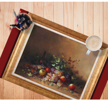 Stilleben kunst originale vinylplattformer - Tenstickers