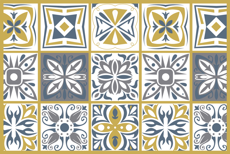 Klassisk årgang spisebrikke original - Tenstickers