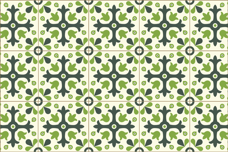 Grønn hydraulikk spisebrikke original - Tenstickers