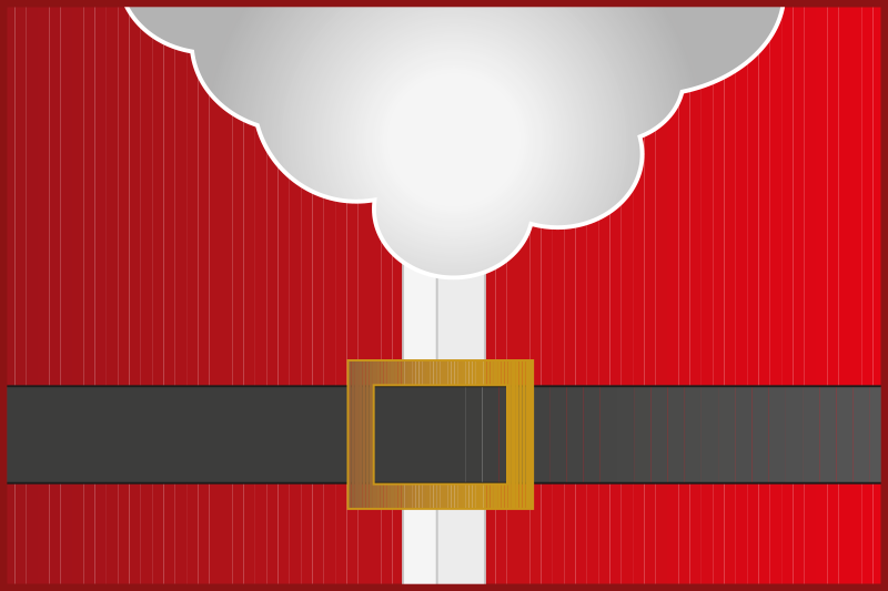Til julenisseklær spisebrikker - Tenstickers