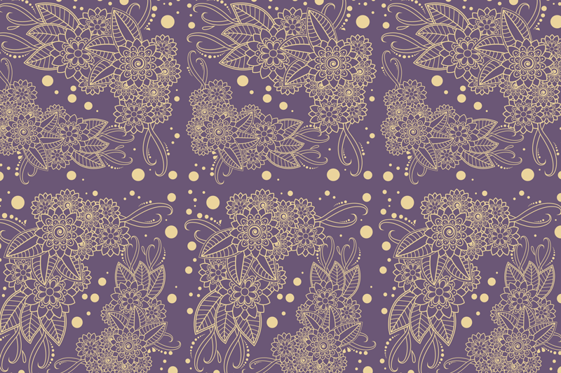 Spisebrikke tekstur botanisk illustrasjon bakgrunn - Tenstickers