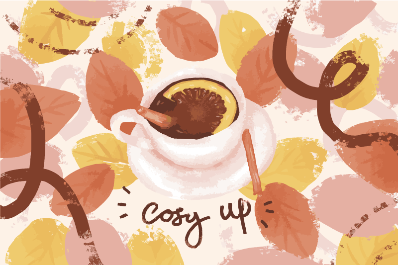 Spisebrikke original koselig kaffekopp - Tenstickers