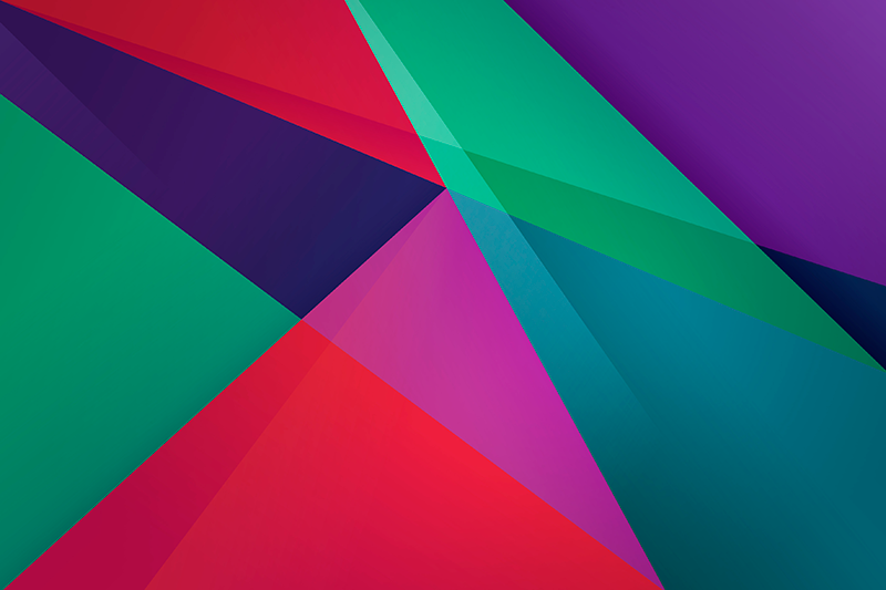 Spisebrikke moderne geometrisk fargerik design - Tenstickers