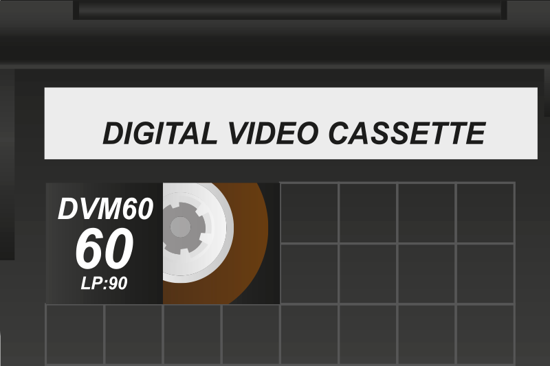Retro videobånd spisebrikker - Tenstickers