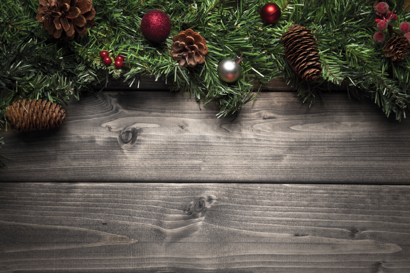 Helligdagsdekorasjon tre juleplattformer - Tenstickers