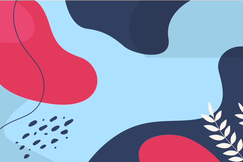 Spisebrikke original fargerike abstrakte former - Tenstickers