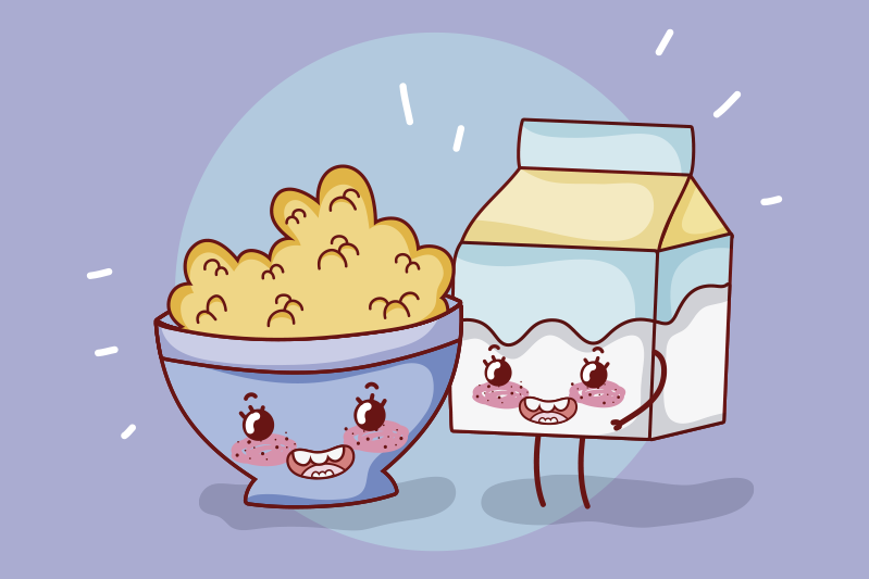 Gode matvenner spisebrikke spedbarn - Tenstickers