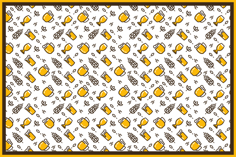 Spisebrikke original håndverksøl ikoner - Tenstickers