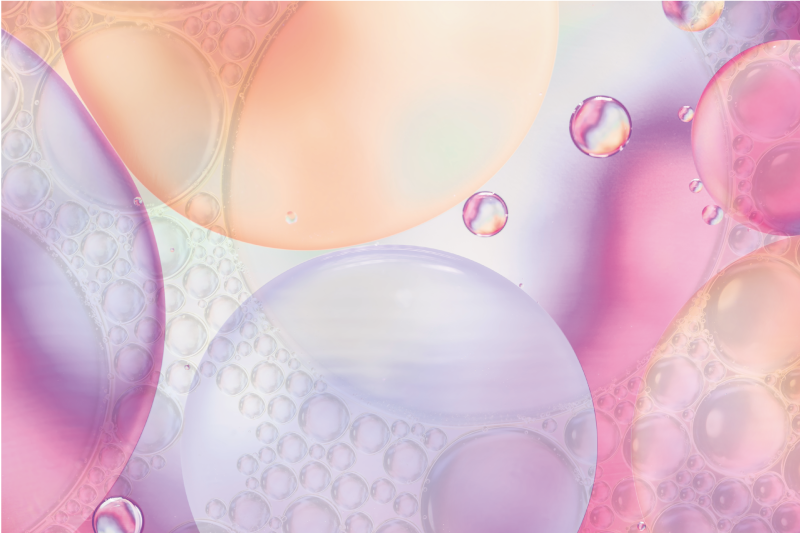 Bubbly colorful surface spisebrikke tekstur - Tenstickers