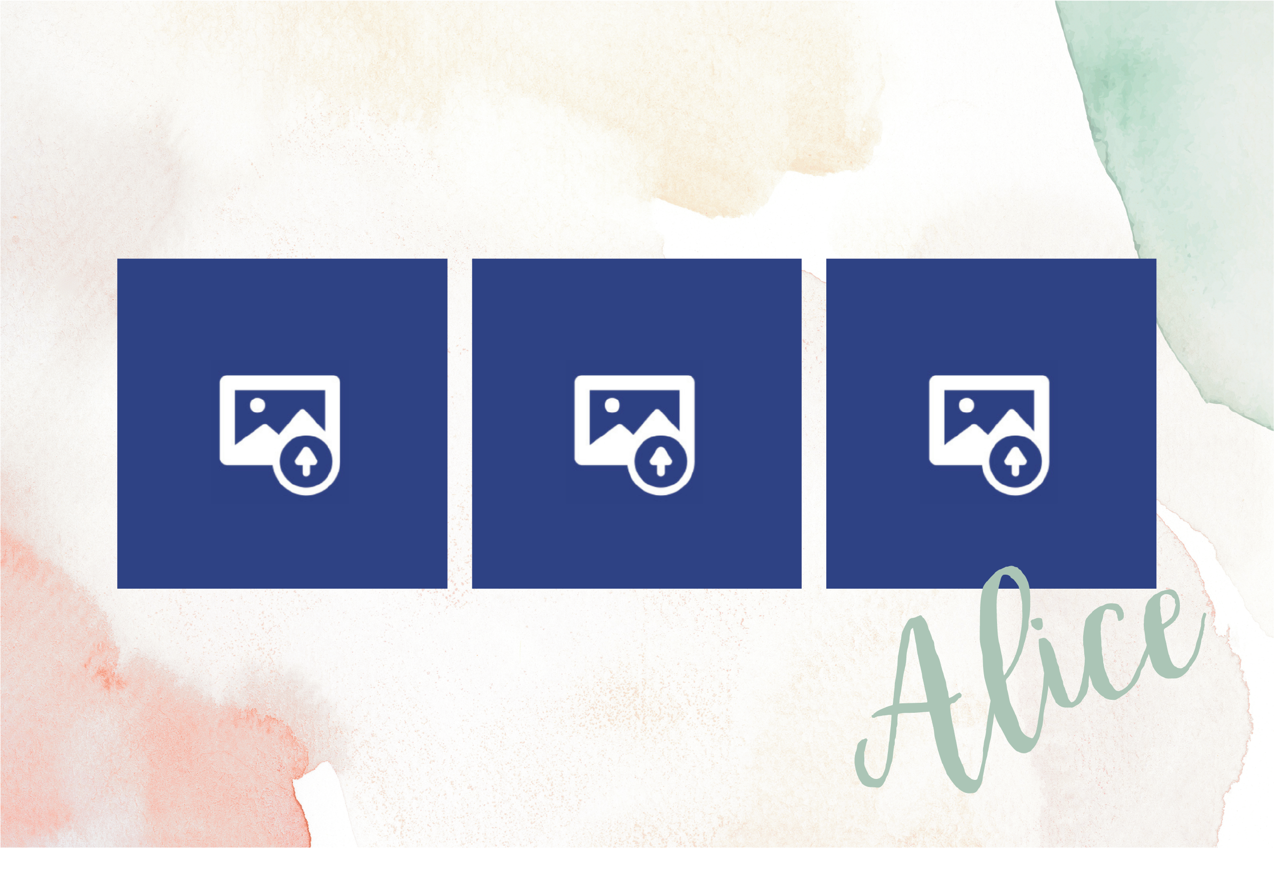 Bilde og navngi personlige spisebrikker - Tenstickers