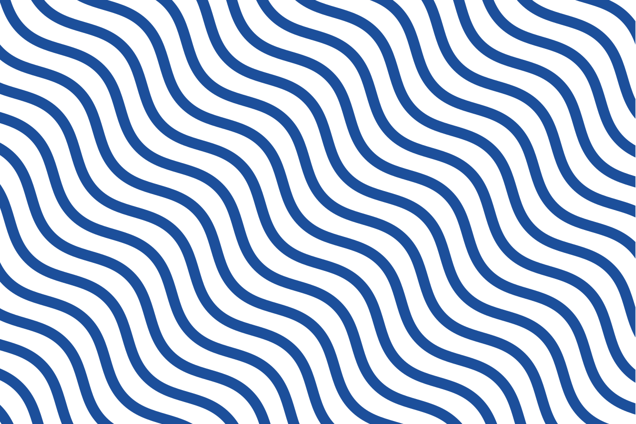 Spisebrikke moderne med bølgete mønster - Tenstickers