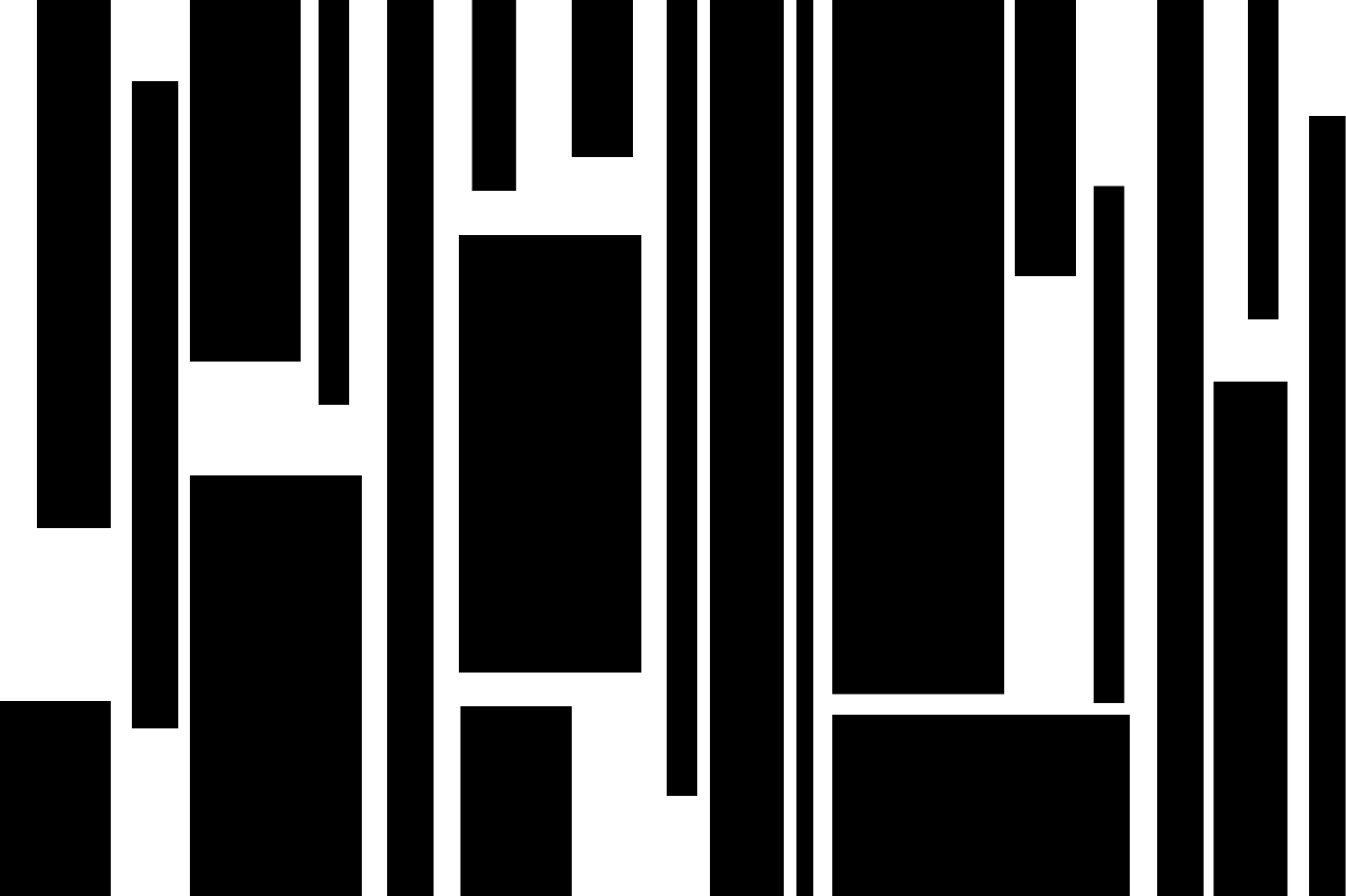 Spisebrikke moderne geometrisk bordoppsett - Tenstickers