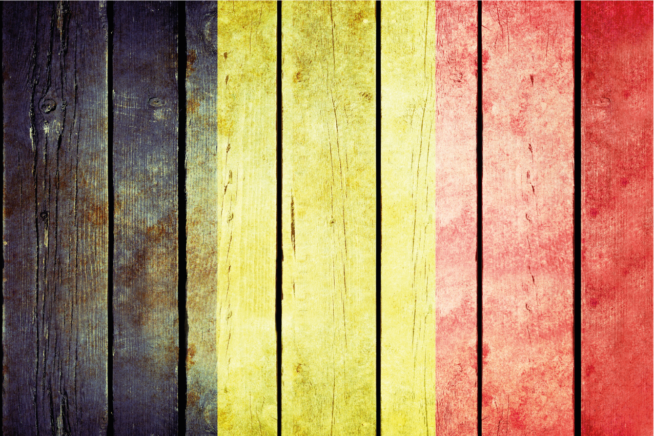 Fargerik treplanke spisebrikke tekstur - Tenstickers