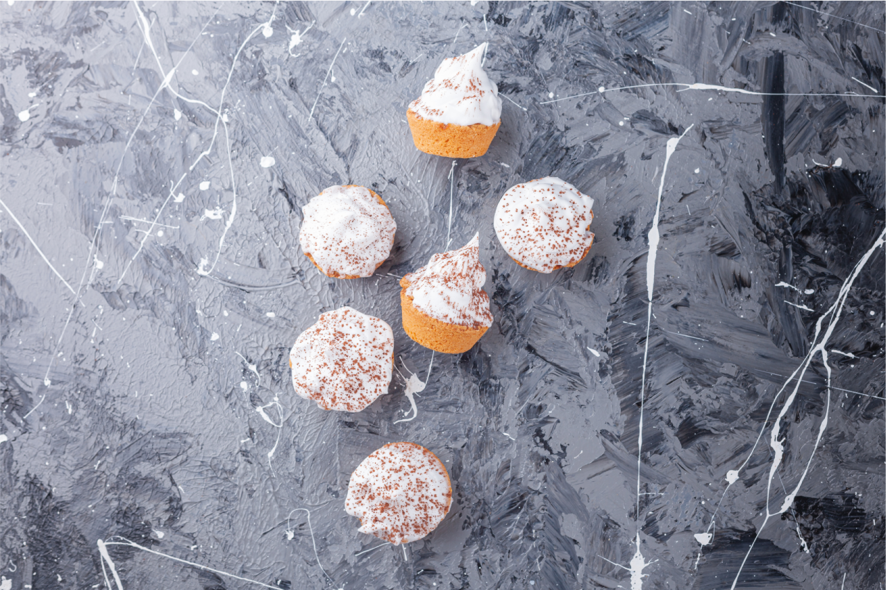 Spisebrikke original deilige mini cupcakes - Tenstickers