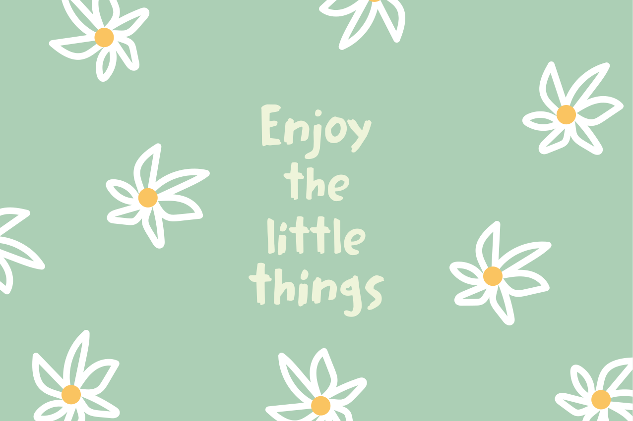 Inspirerende blomsterdesign spisebrikke moderne - Tenstickers