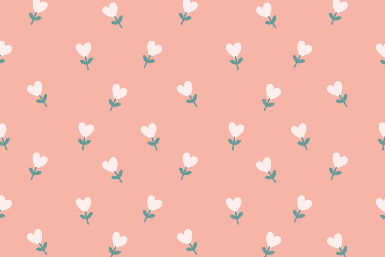 Ildsted formet blomster mønster spisebrikke moderne - Tenstickers