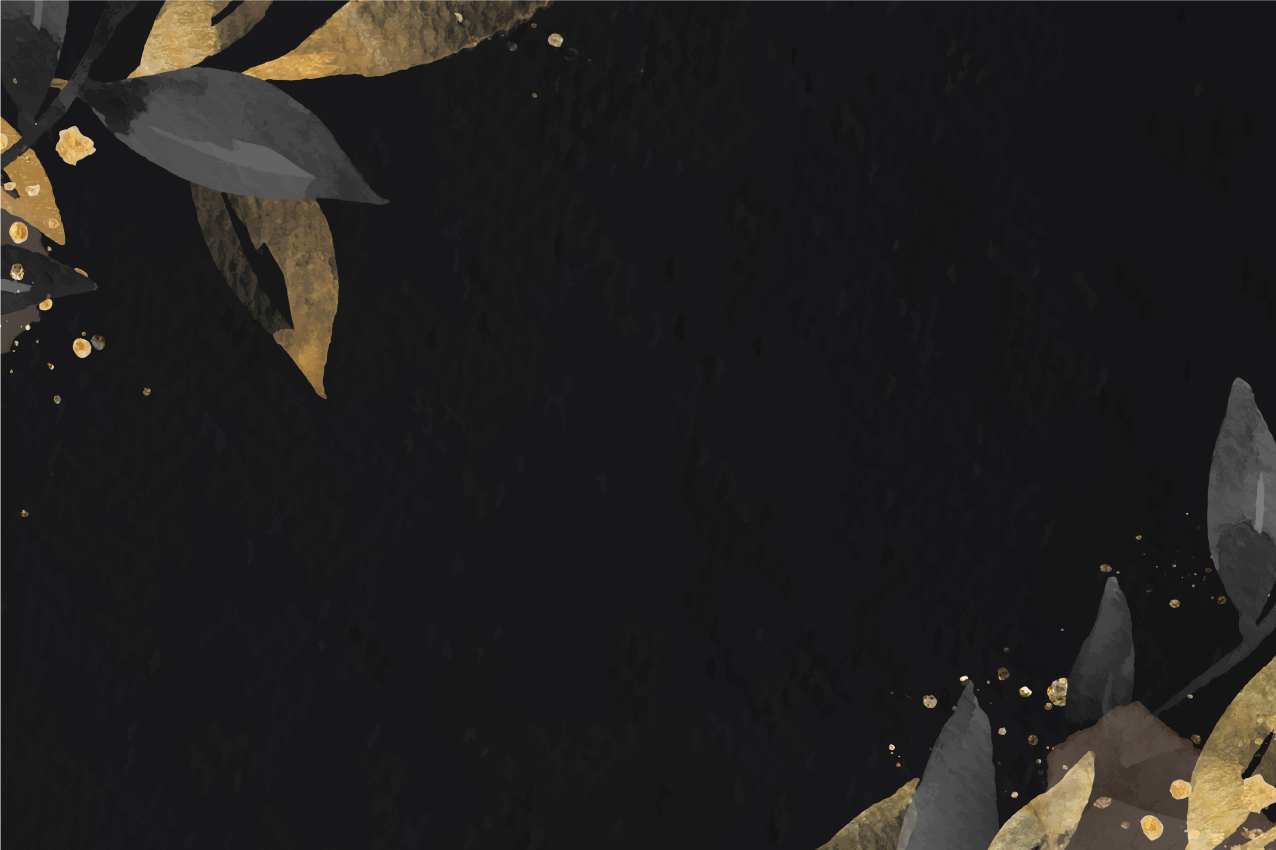 Spisebrikke elegant med raffinerte bladmotiver - Tenstickers