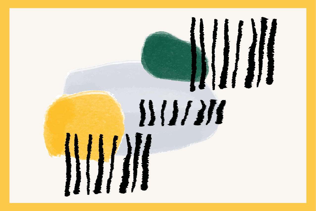 Spisebrikke moderne livlige geometriske former - Tenstickers