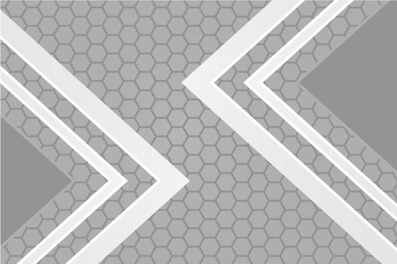 Spisebrikke moderne med geometriske mønstre - Tenstickers