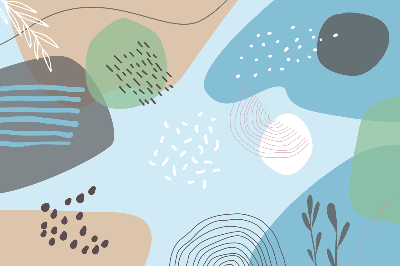 Flere farger og symboler spisebrikke original - Tenstickers