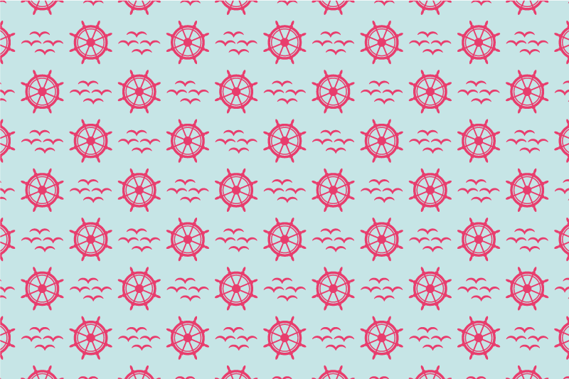 Spisebrikke original nautisk ratt - Tenstickers