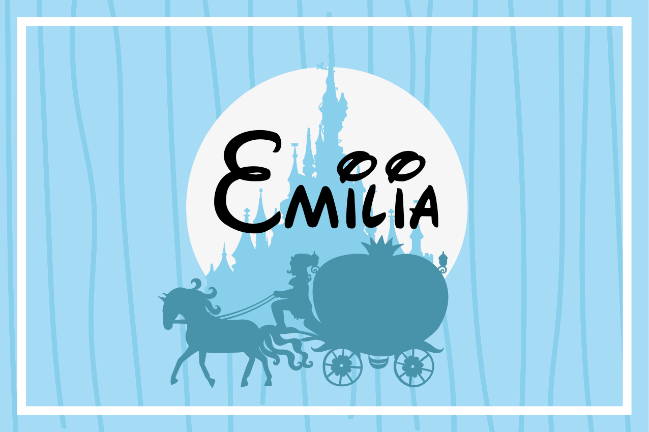 Slott med vogn og hest spisebrikke spedbarn - Tenstickers