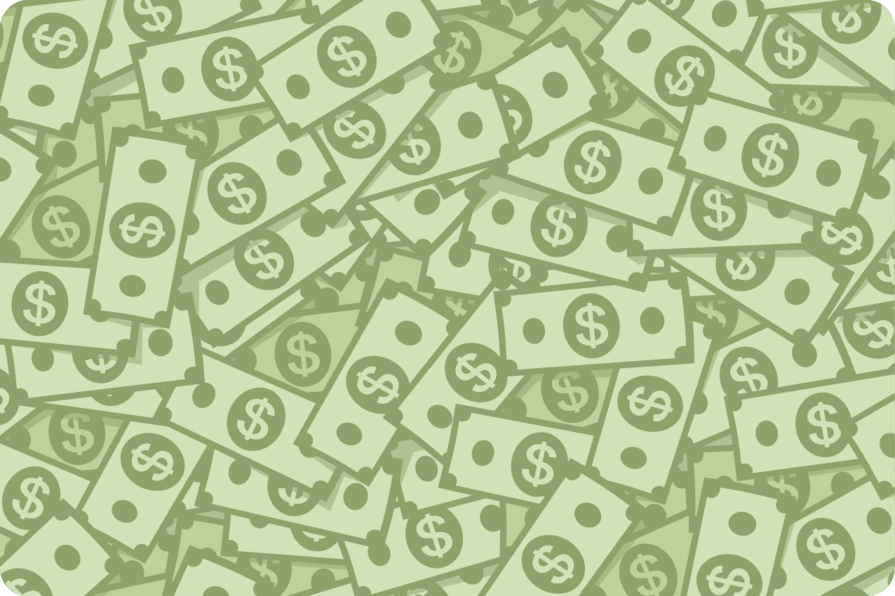 Spisebrikke original kontantmønster lag - Tenstickers