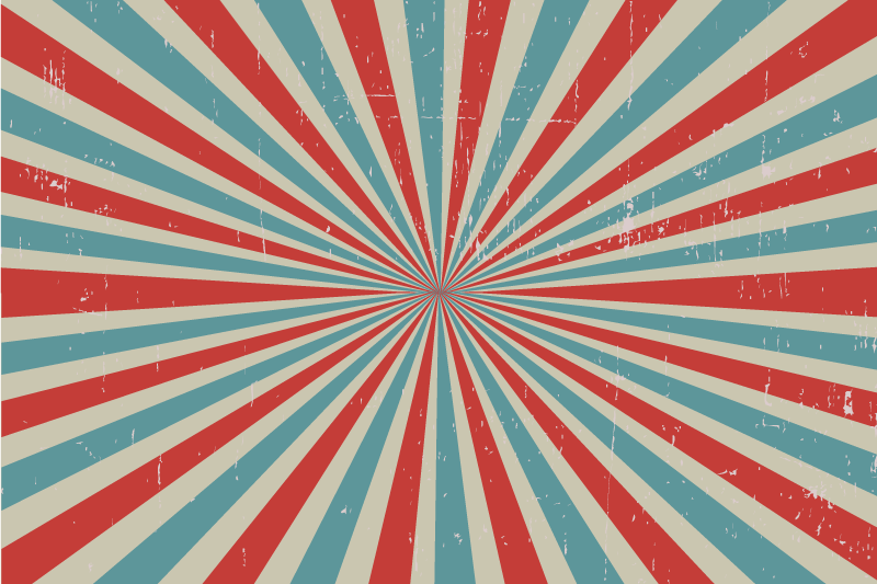 Spisebrikke original med dristig spiral mønster - Tenstickers