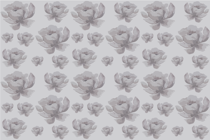 Spisebrikke tekstur blomstermønster - Tenstickers