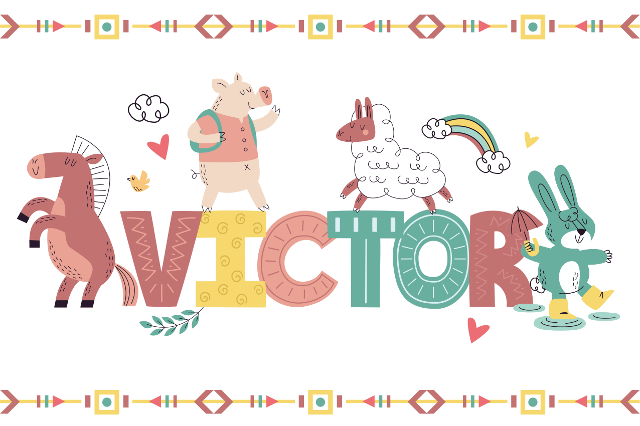 Spisebrikke spedbarn vennlige dyrekarakterer - Tenstickers