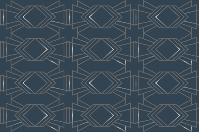 Spisebrikke moderne med elegant geometrisk design - Tenstickers
