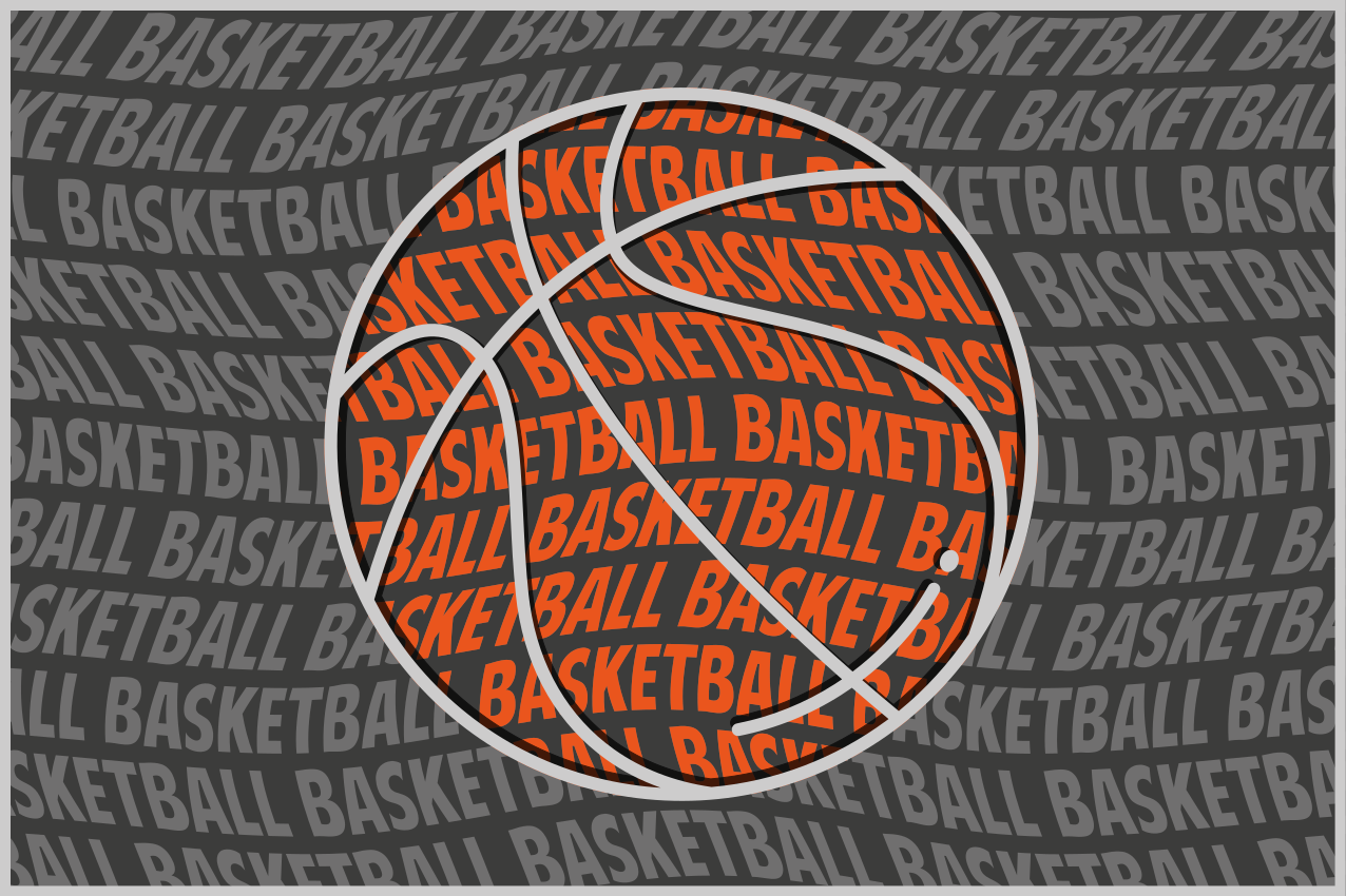 Basketball ball originale spisebrikke - Tenstickers