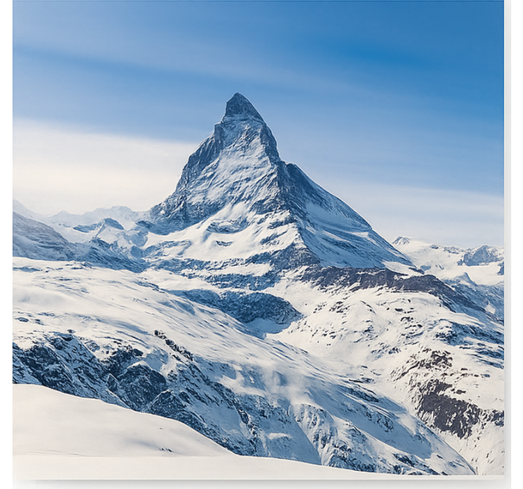 Matterhorn, sveits fototapet fjell - Tenstickers
